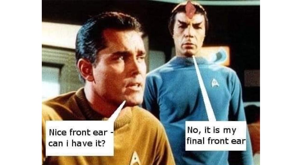 Captain Kirk and Spock